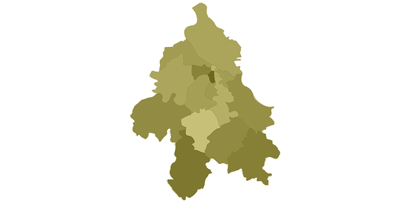 Mapa Beograda - zone dostave